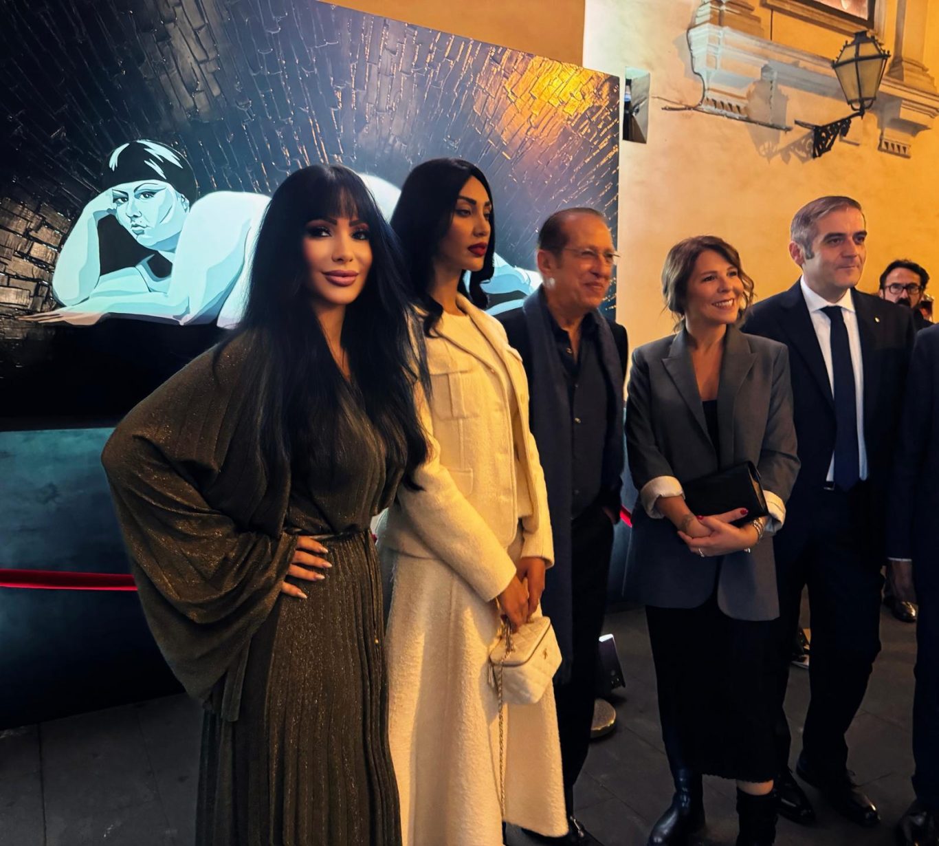 Anita Lo Mastro, Paolo e Luna Berlusconi e GMA