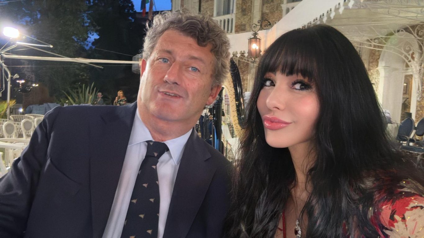 Anita Lo Mastro e il Presidente Matteo Lunelli della Fondazione ALTAGAMMA