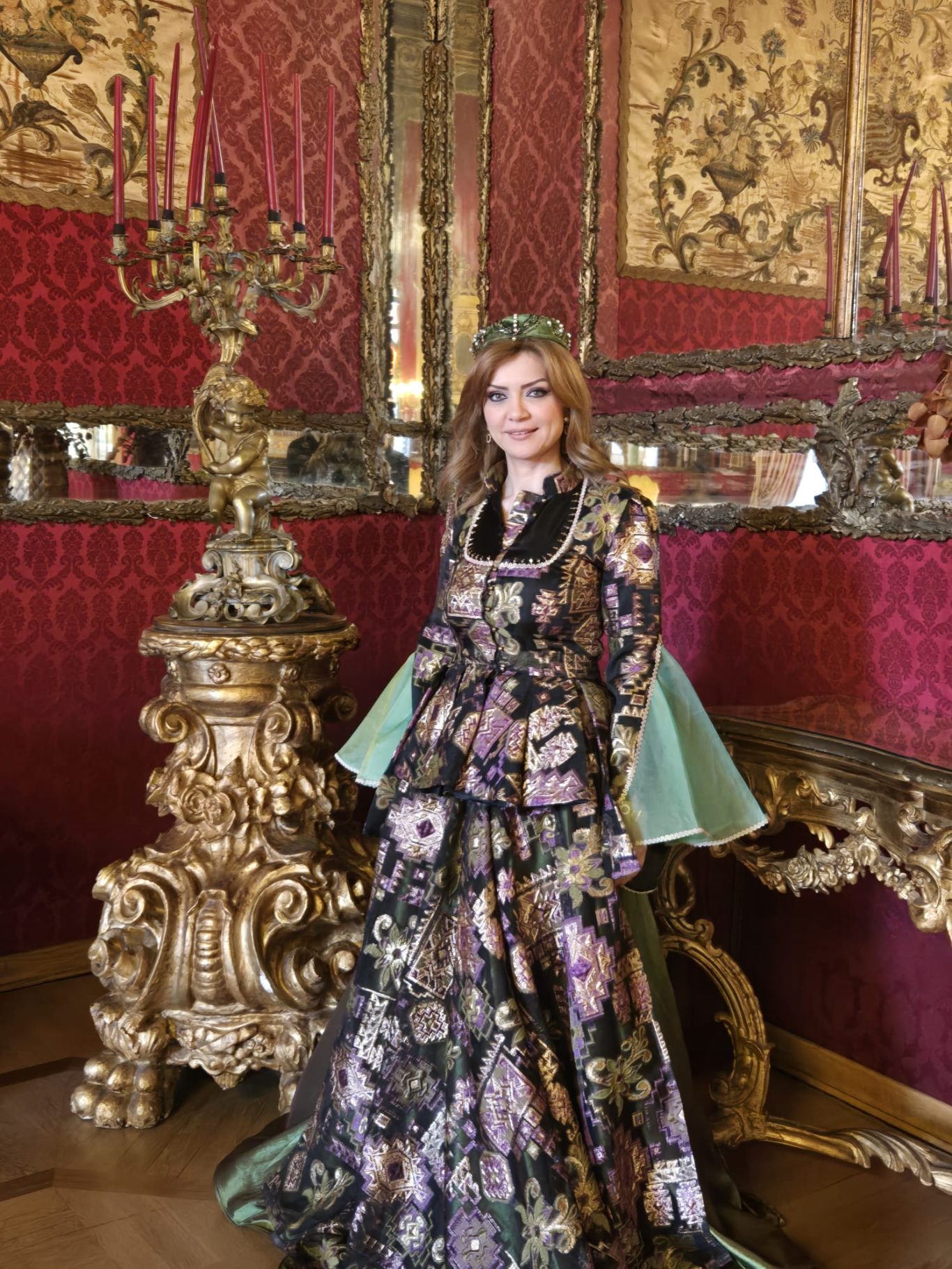 Narmin Aslanova moglie di S.E. L’ Ambasciatore dell' Azerbaigian in Italia